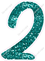 CU 23.5" Individuals - Teal Sparkle 2