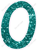 CU 23.5" Individuals - Teal Sparkle