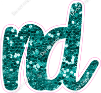 CU 23.5" Individuals - Teal Sparkle ND