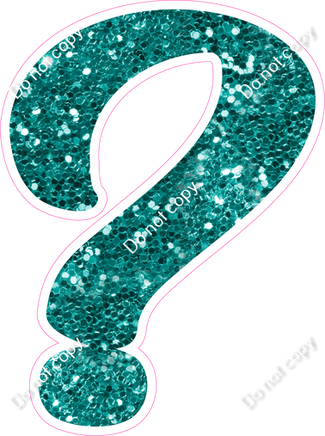 CU 23.5" Individuals - Teal Sparkle ?