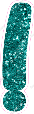 CU 23.5" Individuals - Teal Sparkle !