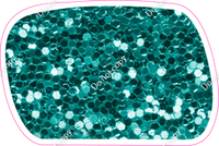CU 23.5" Individuals - Teal Sparkle Dash
