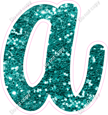 CU 23.5" Individuals - Teal Sparkle a