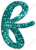 CU 23.5" Individuals - Teal Sparkle f