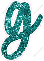 CU 23.5" Individuals - Teal Sparkle g