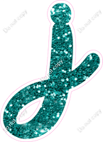 CU 23.5" Individuals - Teal Sparkle j