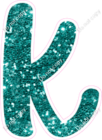 CU 23.5" Individuals - Teal Sparkle k