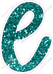CU 23.5" Individuals - Teal Sparkle l