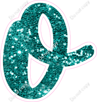 CU 23.5" Individuals - Teal Sparkle o