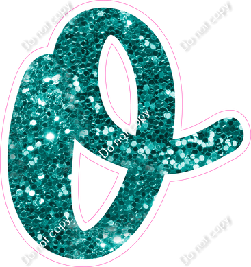 CU 23.5" Individuals - Teal Sparkle o