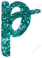 CU 23.5" Individuals - Teal Sparkle p