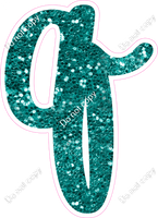 CU 23.5" Individuals - Teal Sparkle q