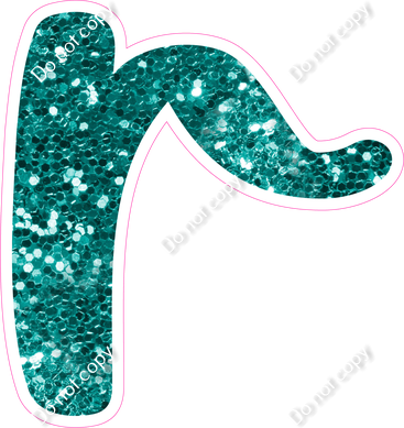 CU 23.5" Individuals - Teal Sparkle r