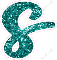 CU 23.5" Individuals - Teal Sparkle s