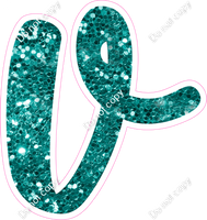 CU 23.5" Individuals - Teal Sparkle v