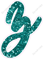 CU 23.5" Individuals - Teal Sparkle z