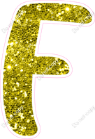 CU 23.5" Individuals - Yellow Sparkle F