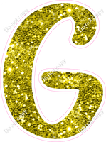 CU 23.5" Individuals - Yellow Sparkle G