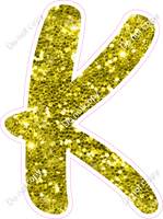 CU 23.5" Individuals - Yellow Sparkle K