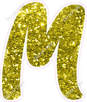 CU 23.5" Individuals - Yellow Sparkle M