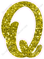 CU 23.5" Individuals - Yellow Sparkle Q