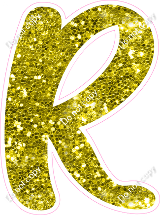 CU 23.5" Individuals - Yellow Sparkle R