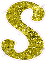 CU 23.5" Individuals - Yellow Sparkle S