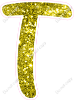 CU 23.5" Individuals - Yellow Sparkle T