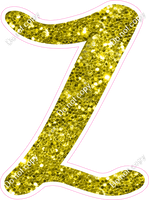 CU 23.5" Individuals - Yellow Sparkle Z