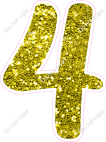 CU 23.5" Individuals - Yellow Sparkle 4