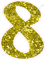 CU 23.5" Individuals - Yellow Sparkle 8