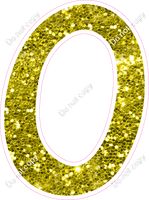 CU 23.5" Individuals - Yellow Sparkle