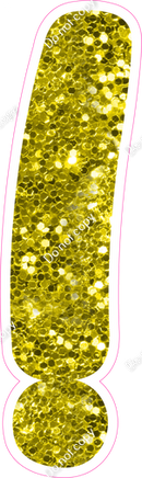 CU 23.5" Individuals - Yellow Sparkle !