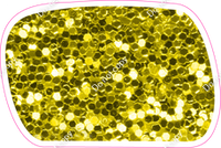 CU 23.5" Individuals - Yellow Sparkle Dash