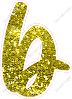 CU 23.5" Individuals - Yellow Sparkle b