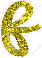 CU 23.5" Individuals - Yellow Sparkle f