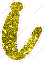 CU 23.5" Individuals - Yellow Sparkle i