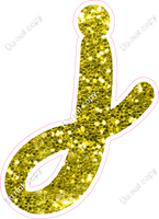 CU 23.5" Individuals - Yellow Sparkle j