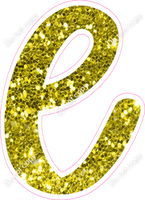 CU 23.5" Individuals - Yellow Sparkle l