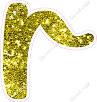 CU 23.5" Individuals - Yellow Sparkle r