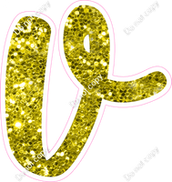 CU 23.5" Individuals - Yellow Sparkle v