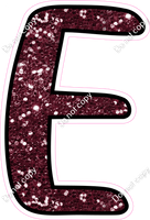 CUL 23.5" Individuals - Burgundy Sparkle E