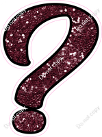 CUL 23.5" Individuals - Burgundy Sparkle ?