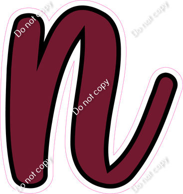 CUL 23.5" Individuals - Flat Burgundy n