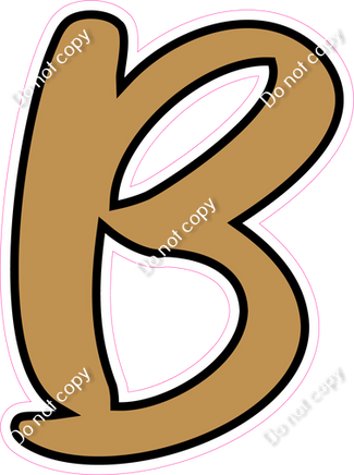 CUL 23.5" Individuals - Flat Gold B