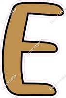 CUL 23.5" Individuals - Flat Gold E