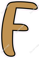 CUL 23.5" Individuals - Flat Gold F