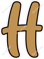 CUL 23.5" Individuals - Flat Gold H