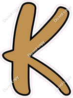 CUL 23.5" Individuals - Flat Gold K