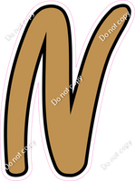 CUL 23.5" Individuals - Flat Gold N